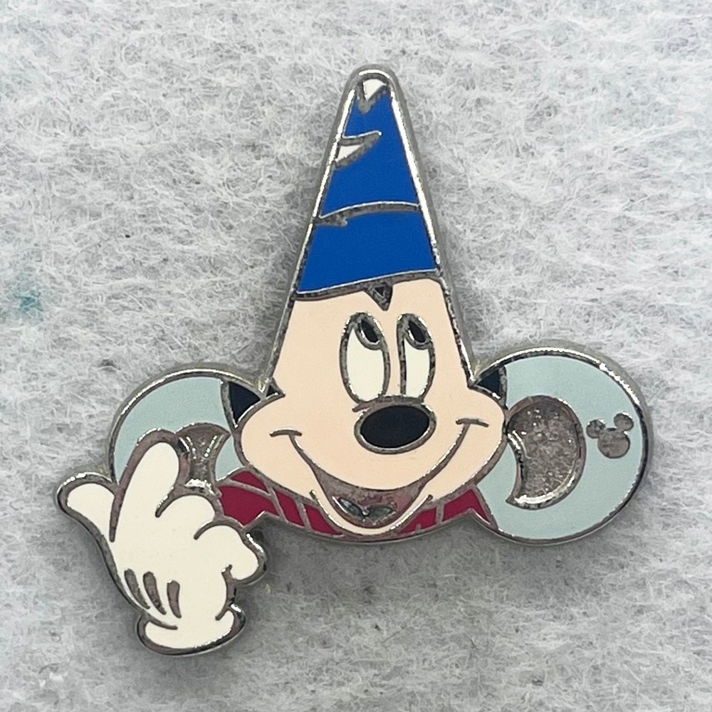 🔮 5/$25 Disney Hollywood Studios Hat Fantasia Sorcerer Mickey Pin